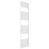 ERCOS Scaldasalviette Termoarredo Bagno Dimensioni 500x1800 MM Radiatore Colore Bianco, Attacchi da 1/2 Fornito Con Kit Montaggio