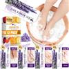 nbc BeautiLab Set per bagnare i piedi: sale da bolla, scrub allo zucchero, maschera per massaggio, lozione per massaggi in una scatola, kit spa per piedi asciutti a 4 fasi, ammorbidisce calli, piedi