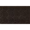 Wash+Dry Dune Waves Dark Brown 45x75cm, Adatto per Interni ed Esterni, Lavabile