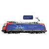 ROCO 70649 E 484 011 SBB Cargo livrea blu cabine rosse FFS Cargo