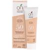 Officina Naturae | Crema Solare Viso SPF 50 con Acido Ialuronico, Vitamina C ed Estratto di Carota Bio, Azione Anti Age e Antiossidante, Senza Profumo, 30ml