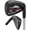 MAZEL Ferro da golf individuale per uomo | Ferro per mazza da golf singolo | Set ferro da golf 4-5-6-7-8-9-PW-SW | Pitching Wedge, Sand Wedge destro