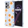 EASSGU TPU Silicone Custodia per Realme 9 (4G) / 9 Pro+ / 9 Pro+ FreeFire (6.5 Inches), Cover Protettiva in Silicone TPU Motivo Dipinto Trasparente - Margherita