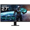 Gigabyte GS27Q 27 Monitor da Gioco QHD - 2560 x 1440, 165Hz, 1ms, 300 cd/m², FreeSync Premium, HDR Ready, HDMI 2.0, DisplayPort 1.4