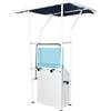 MTO NAUTICA T-Top in Alluminio Verniciato Bianco