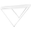 MTO NAUTICA Tendalino 2 Archi Alluminio 150x110 Telo Bianco