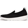 Fitflop Sneaker da Donna Super-q Knit Slip-on, Nero, 38 EU