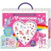 AMZ Unicorni. La mia valigetta creativa con gli sticker