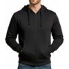 ROCK-IT Apparel Felpa con Cappuccio Uomo con Zip - Giacca Pesante con Comode Tasche Laterali ZIPPATE [Taglie S-5XL] Nero M