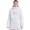 Bluemagic Giacca da Sci Calda da Donna, Giacca Invernale Donna Jacket con Cappuccio, Abbigliamento da Neve Invernale Cappotto Antivento Traspirante Caldo Antineve(Bianco,L)