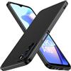 iVoler Cover in Silicone per Oppo A16 / Oppo A16s / Oppo A54s con Protezione della Fotocamera, Ultra Sottile Custodia in TPU Morbida Anti-Graffio Antiurto Protettiva Case, Nero