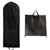 TUKA-i-AKUT TUKA traspirante Borsa porta abiti, 149cm x 57cm Sacca per Indumenti, Respirabile Stoccaggio per vestiti/giacche/cappotti. 2 tasche per gli accessori, 2 manici, Nero, TKB1007 Black