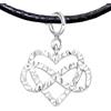 Iri jewelry Ciondolo Simboli Argento 925 Placcato Oro/Platino Talismano Collana Regalo | Simbolo Ankh, Cuore, Celtico, Pace, Amore, Pentagramma, Poliamore, Gatto, Nastro Awareness, Lambda, Unicorno, Triskele