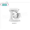 KITCHENAID - Planetaria Professionale HEAVY DUTY da lt 6,6, colore bianco, Mod.K6 W