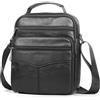 SPAHER Borsello Tracolla Uomo in Pelle Borselli da Uomo Borse Tracolla da Uomo Borsa Uomo Tracolla Borsa a Spalla Borsa da Lavoro Crossbody Bag Casuale Borse Messenger per Ufficio Scuola Viaggio