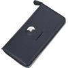 TROIKA Portafoglio da donna con alloggiamento per APPLE AirTag® - LADIES SMART WALLET - con 18 scomparti per le carte e altri 6 scomparti per contanti - protezione di lettura (RFID) - similpelle