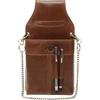 SID & VAIN Custodia cameriere borsellino vera pelle vintage LOU grande I Portamonete uomo donna I custodia portafoglio cameriere borsellino marrone chiaro fatto a mano