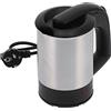 Bewinner Bollitore Acqua Elettrico, 500ML, 1000 Watt, Bollitore Elettrico in Acciaio Inox, Spegnimento Automatico, Protezione a Boil-Dry, Ebollizione Rapida, Bollitore Compatto da Viaggio