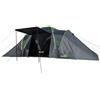 Skandika Daytona XXL - 6 Persone - Tenda famigliare cupola - 3.000 mm Colonna d'acqua - 3 Cabine (griggio/verde)