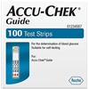 ROCHE Accu-Chek Guide, Strisce Reattive per Misurare la Glicemia, 100 Pezzi