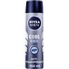 Nivea Men Cool Kick Deodorante Uomo Spray Antitraspirante 48H Di Intensa Freschezza 150 ml