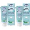 Chicco Baby Moments Pasta Cambio Tutti i Giorni, Pasta Cambio Pannolino, Texture Leggera per Uso Quotidiano, Senza Profumo, Dermatologicamente Testato su Pelle Sensibile, 100 ml (Confezione da 2)
