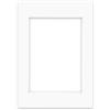 nielsen Conservation Passepartout 1,5 mm, formato esterno 59,4x84,1 cm (DIN A1) per immagini DIN A2, bianco puro bianco chiaro liscio