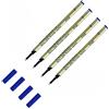 Waterman S0391920 - Confezione risparmio di 4 penne roller (4, blu | fine)