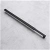 doporro Stabilizzatore per Parete in Vetro BRAM3, Barra Asta Per Box Doccia Walk In, 70-120cm Forma: Quadrato, Nero
