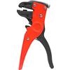 DEKTON DT20941 2 in 1 PRO spellafili automatici, rosso/nero, taglio a filo da 3,2 mm a 25 mm, con lama da taglio a filo, idea per fai da te, elettrico, costruzione.