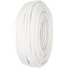 Zarivy Avvolgitubo tubolare bianco 3x1 mm, ideale per varie applicazioni. Con 15 m di lunghezza, è resistente e flessibile, perfetto per la casa o il lavoro professionale.
