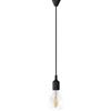 Brightium Kit sospensione E27 in silicone nero: un tocco moderno e sofisticato che illumina qualsiasi spazio. Ideale per creare ambienti caldi e contemporanei. Facile e veloce installazione.