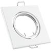 Brightium Kit anello basculante quadrato bianco: elegante e funzionale, ideale per illuminare qualsiasi spazio. Facile installazione e design moderno che si adatta perfettamente alla tua casa.