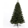 LPGLed | Albero di Natale artificiale effetto realistico resistente e di alta qualità, montaggio facile e rapido, decorazioni per casa negozio - Diametro 65cm - 204 rami (TEXAS - PVC, 100cm)