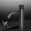 Mariner Logica Shine rubinetto lavabo, LOS0053-GM, Logica Shine antracite spazzolato [Rubinetteria Bagno > Rubinetteria Lavabo]
