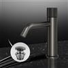 Mariner Logica Shine rubinetto lavabo, LOS0053-GM+PR2100BB, Logica Shine antracite spazzolato [Rubinetteria Bagno > Rubinetteria Lavabo]