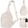 K&F Concept Borsa Fotografica, Zaino compatto di piccole Custodia per Macchine fotografica Reflex Compatta Videocamera impermeabile con tracolla regolabile e allargabile