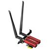 GLOTRENDS BE8774 Scheda WiFi 7 PCIe per PC desktop con chip Intel BE200NGW, 802.11be, BT 5.4, compatibile solo con Windows 11 24H2 o versione superiore (non supporta la scheda madre AMD)