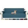 Ystyle Copridivano 4 Posti Con Braccioli, Copridivano Antigraffio Gatto, Copri Divano Universale, Copridivani Mobili Protector, Sofa Cover Per Cani, Copri Divani Elegant, Verde