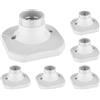 ledscom.de 6 lampade da soffitto/portalampada ELEKTRA, bianco, 1x E27 max. 60W