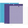 Zocipro 3Pcs Tappetino da Taglio per Silhouette Cameo 4/3/2/1, Tappetino Taglio di Ricambio Quadrato, Autoadesivo Tappetino, Plotter da Taglio Accessories (3 Tappetini, 30.5 x 30.5cm)
