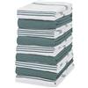 Sticky Toffee - Strofinacci da cucina in 100% cotone, riutilizzabili e assorbenti, confezione da 9 pezzi, 40,6 x 71 cm, colore: blu/acqua
