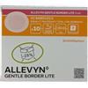 Smith & Nephew Allevyn Gentle Border Lite OVAL dressing, 8.6 x 7.7 cm