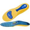 RONAN. Solette Fascite Plantare - Gel Uomo Lavoro - Soletta in Schiuma Viscoelastica - Assorbimento Urti (45-46 Giallo)