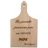 Incidiamo Tagliere da Cucina Festa del papà Un Piccolo Pensiero per Un Grande papà - Idea Regalo Compleanno papà