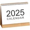 Wpsagek Calendario da tavolo 2024-2025, da settembre 2024 a dicembre 2025, planner in piedi per la scuola domestica
