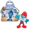 Giochi Preziosi Les Schtroumpfs, 1 statuetta 5,5 cm, 12 modelli da collezione, modello casuale, giocattoli per bambini dai 3 anni, PUF21, blu