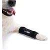 Ortocanis - Tutore per Carpo per Cane - Instabilità o Artrosi del Cane al Carpo, Iperestensione Carpale - Stabilizza e Riduce Il Dolore - con Due Stecche di Immobilizzazione - Taglia XXXL 19-23 cm