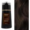 Bekoeen Hair Dye Shampoo,Shampoo Colorante Castano Chiaro per Capelli Grigi,Formulazione Botanica Nessun Danno ai Capelli Nessuna Candeggina,Shampoo colorante istantaneo,Hair Dye Shampoo 2in1(marrone scuro)