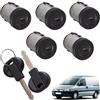 Twowinds Cilindro Serratura 4162.C9 Compatibile con Peugeot Expert 806